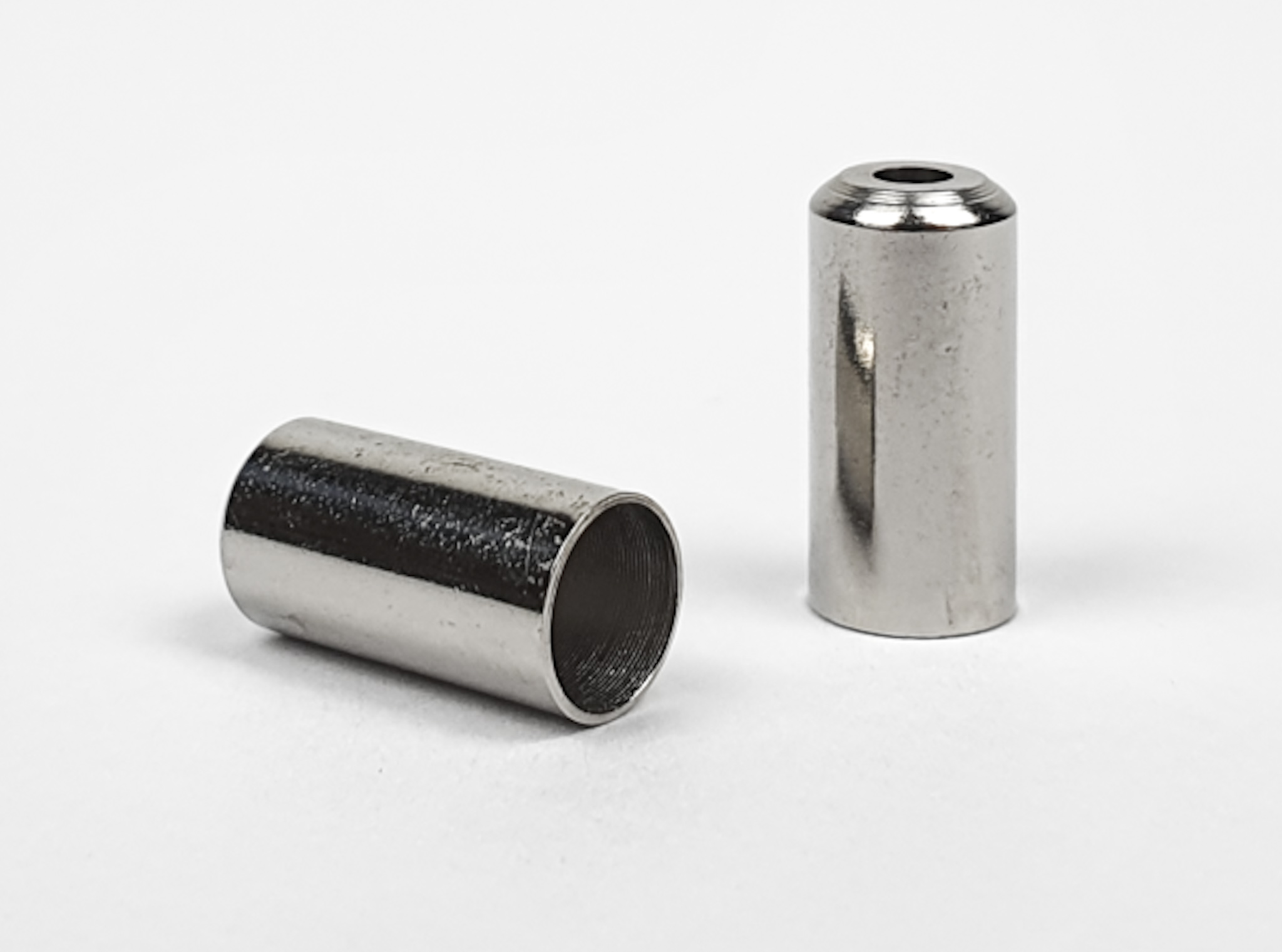 CNC Kollars Aussenhüllenendkappen für Schalt- und Bremshülle 5mm MS silber